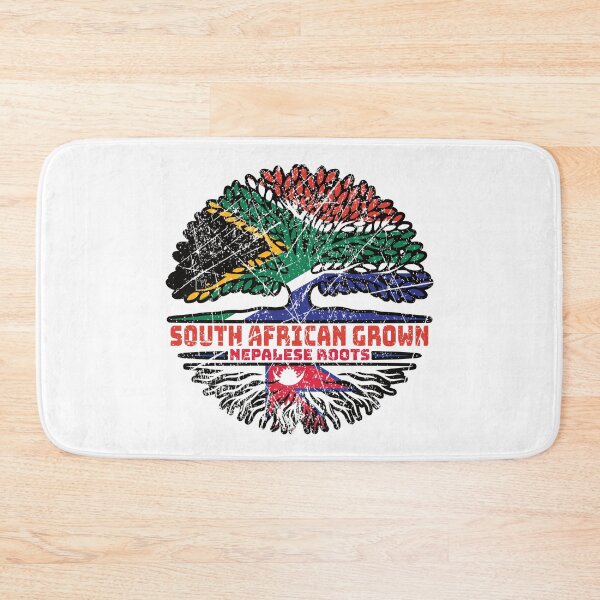 Item preview, Nepal Nepalese South African South Africa Tree Roots Flag designed and sold by FlagX.