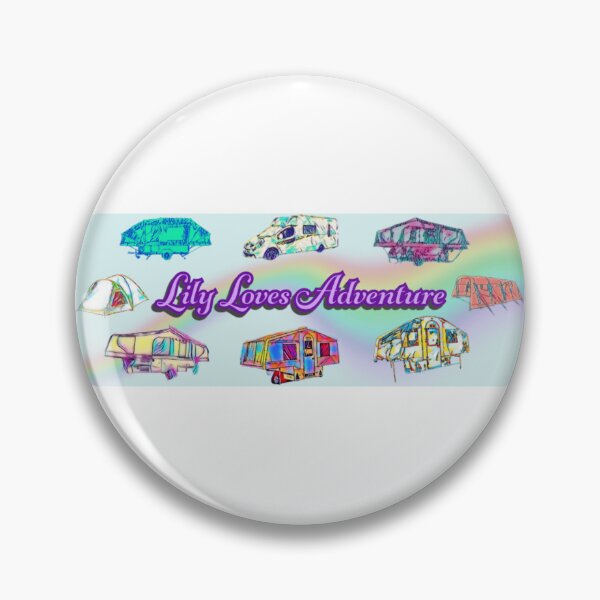 Item preview, Lily Loves Adventure Rainbow Camper Design designed and sold by BeccaAelishe.