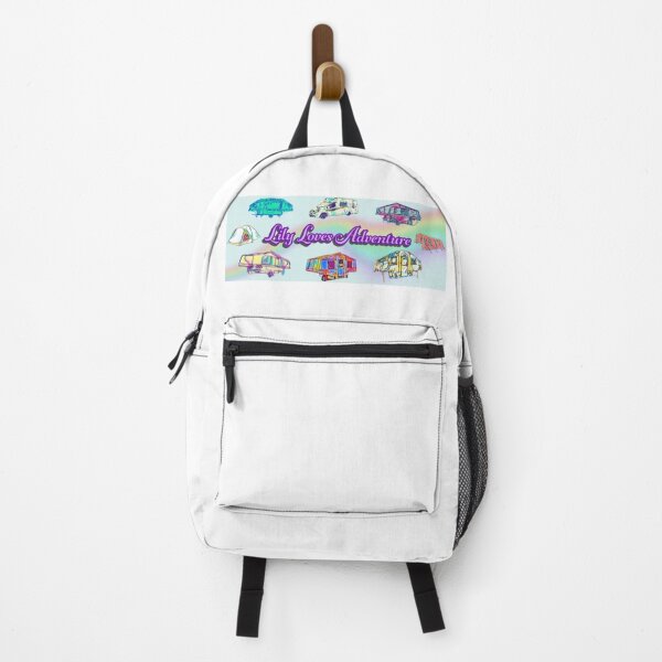 Item preview, Lily Loves Adventure Rainbow Camper Design designed and sold by BeccaAelishe.