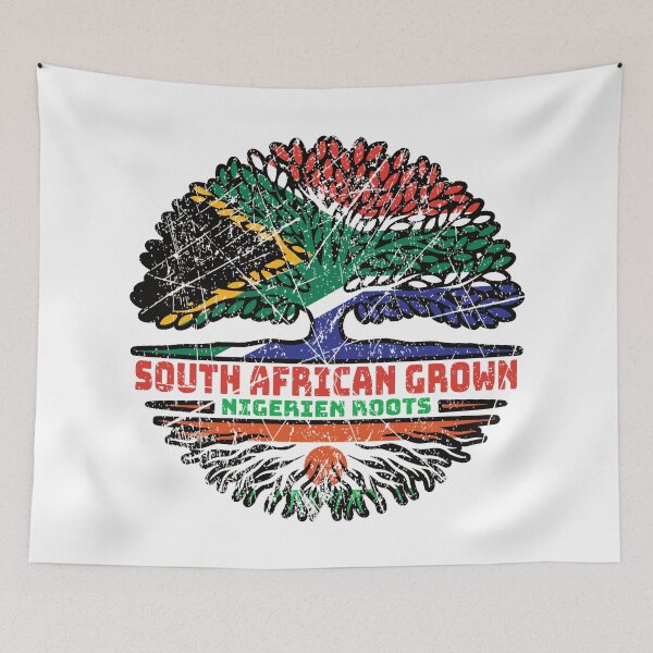 Item preview, Niger Nigerien South African South Africa Tree Roots Flag designed and sold by FlagX.