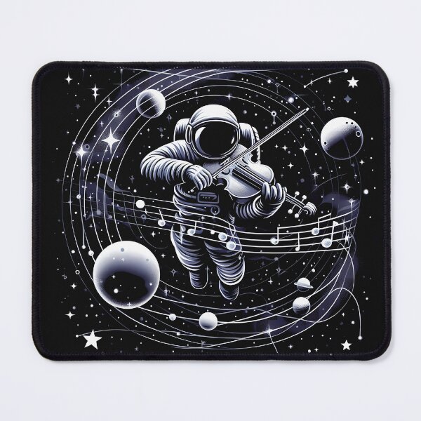 Item preview, Astronaut Violinist: Melodies in the Milky Way designed and sold by zoughlal.