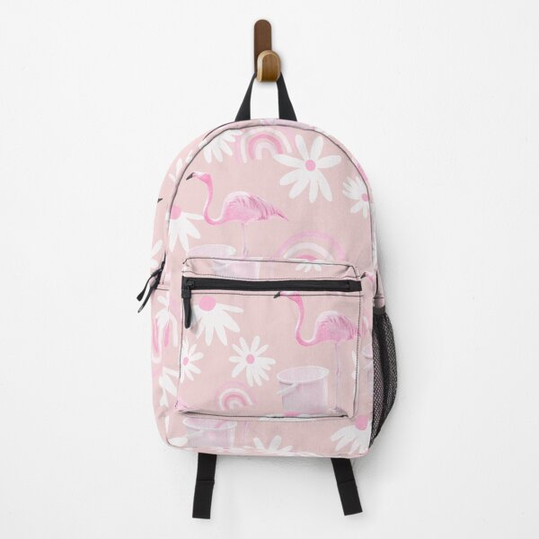 Item preview, Flamingo Rainbow Daisy Dream #3 #tropical #wall #art designed and sold by Anita's & Bella's Art.