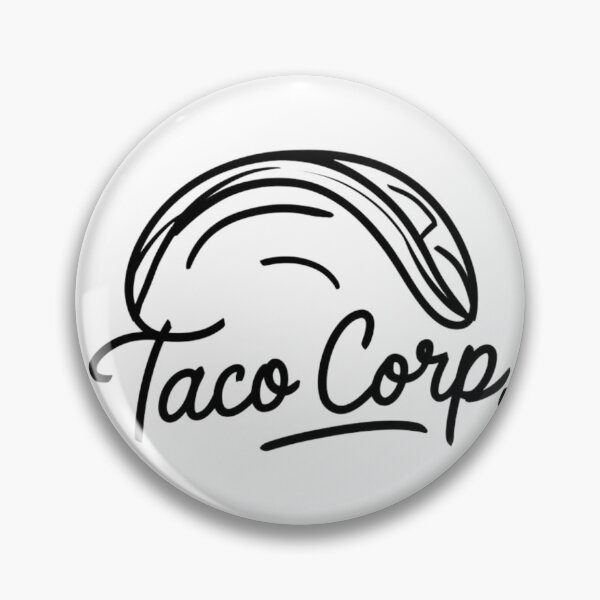 Item preview, Minimalist Taco Corp - Striking and Modern Design designed and sold by Colorful-Garden.
