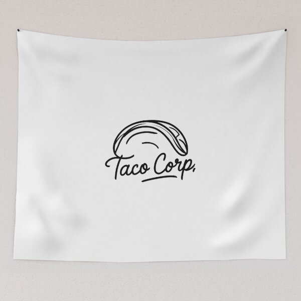 Item preview, Minimalist Taco Corp - Striking and Modern Design designed and sold by Colorful-Garden.