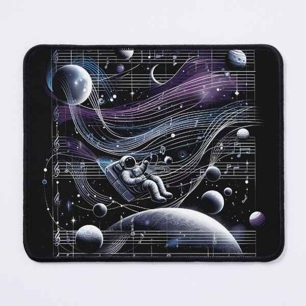 Item preview, Symphonic Space: Astronaut Playing Violin Among Stars designed and sold by zoughlal.