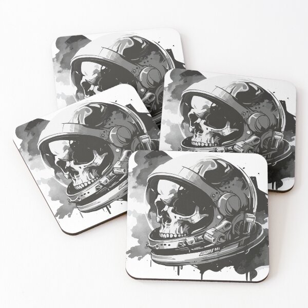 Item preview, Astronaut of Death, Cosmic Pirate skull,  designed and sold by PhotoArtMC.