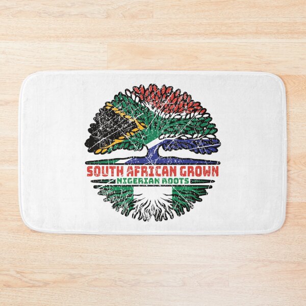 Item preview, Nigeria Nigerian South African South Africa Tree Roots Flag designed and sold by FlagX.
