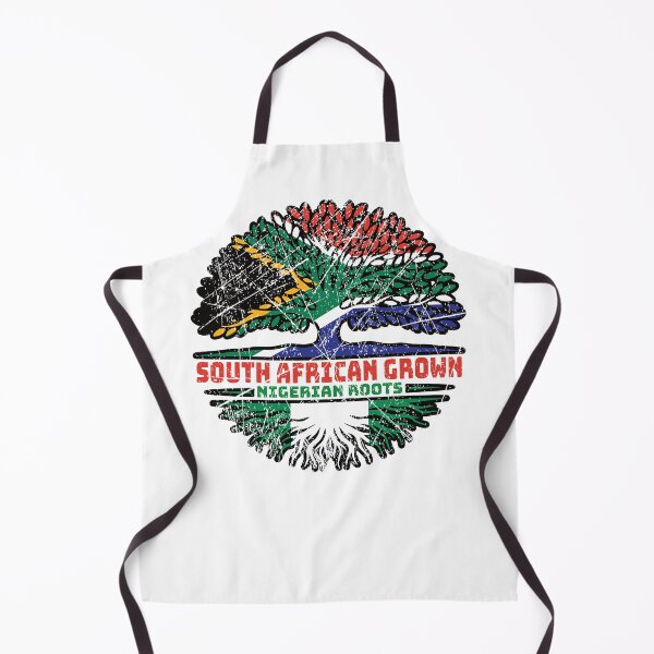 Item preview, Nigeria Nigerian South African South Africa Tree Roots Flag designed and sold by FlagX.