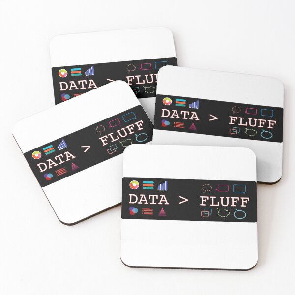 Item preview, Data Science and Statistics - Data is Greater than Fluff - Data Nerd Geek designed and sold by farhanhafeez.