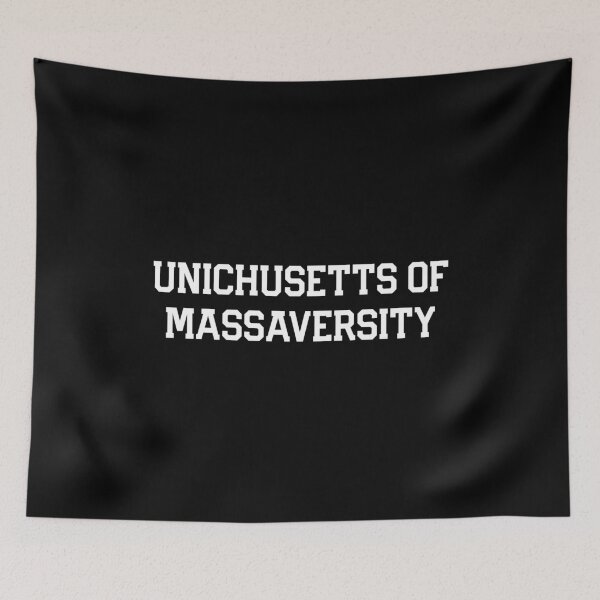 Item preview, Unichusetts of Massaversity Funny Massachusetts Gift design designed and sold by farhanhafeez.