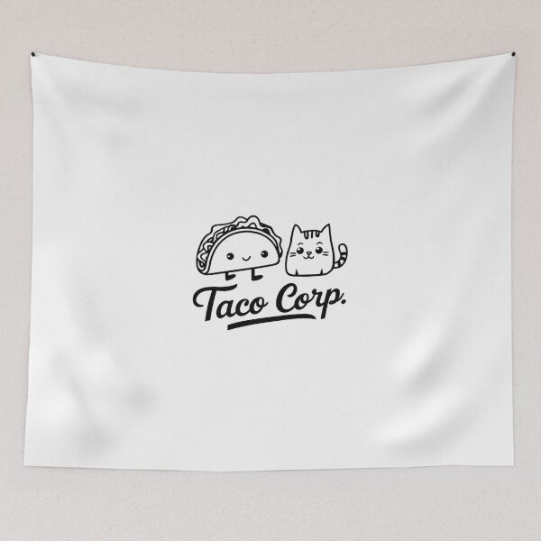 Item preview, Minimalist Taco Corp - Striking and Modern Design designed and sold by Colorful-Garden.