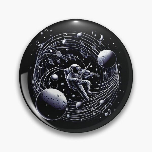 Item preview, Celestial Symphony: Astronaut Playing Violin in Space designed and sold by zoughlal.