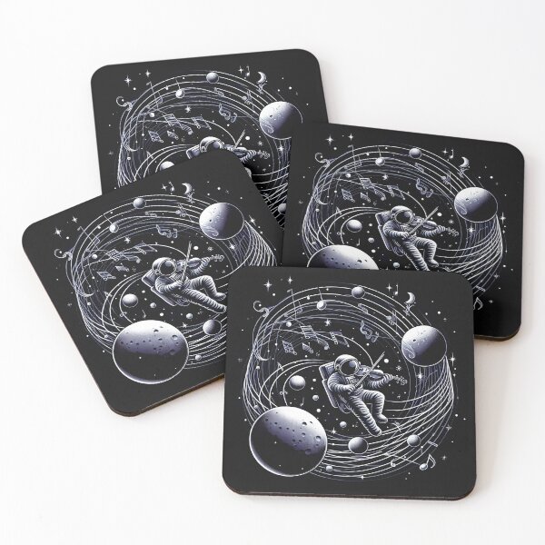 Item preview, Celestial Symphony: Astronaut Playing Violin in Space designed and sold by zoughlal.