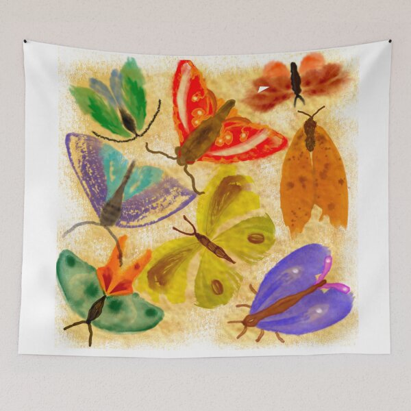 Item preview,  Flutter Bugs designed and sold by RedLeafPine.
