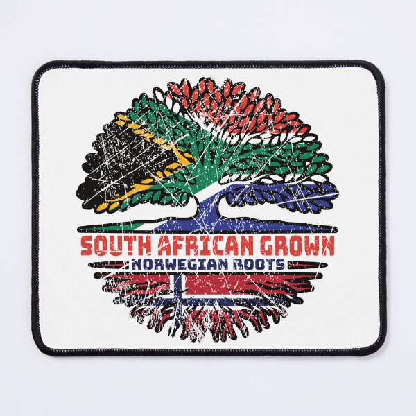 Item preview, Norway Norwegian South African South Africa Tree Roots Flag designed and sold by FlagX.