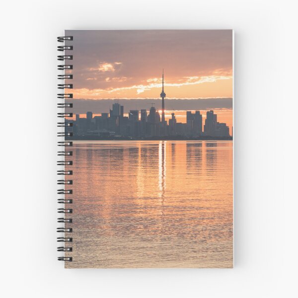 Item preview, Downtown Toronto Sunrise with One Wild Bird designed and sold by Georgia Mizuleva.