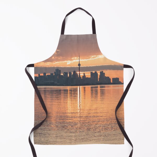 Item preview, Downtown Toronto Sunrise with One Wild Bird designed and sold by Georgia Mizuleva.