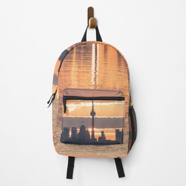 Item preview, Downtown Toronto Sunrise with One Wild Bird designed and sold by Georgia Mizuleva.