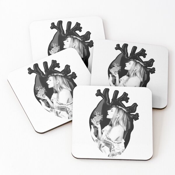 Item preview, AURORA Aksnes What Happened To The Heart ? Black and White designed and sold by incloudines.