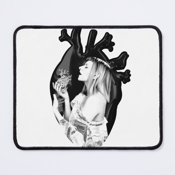 Item preview, AURORA Aksnes What Happened To The Heart ? Black and White designed and sold by incloudines.