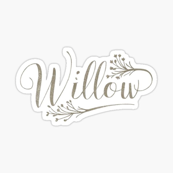 First Name Willow Merch & Gifts for Sale | Redbubble