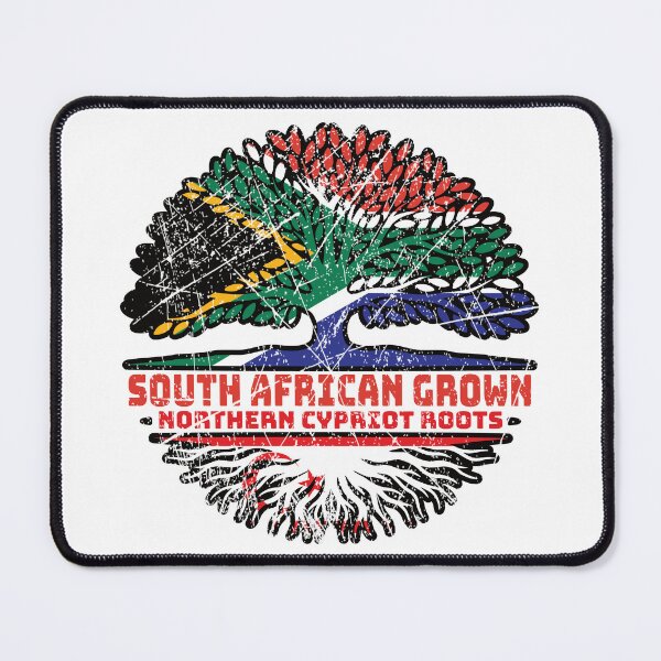 Item preview, Northern Cyprus Northern Cypriot South African South Africa Tree Roots Flag designed and sold by FlagX.