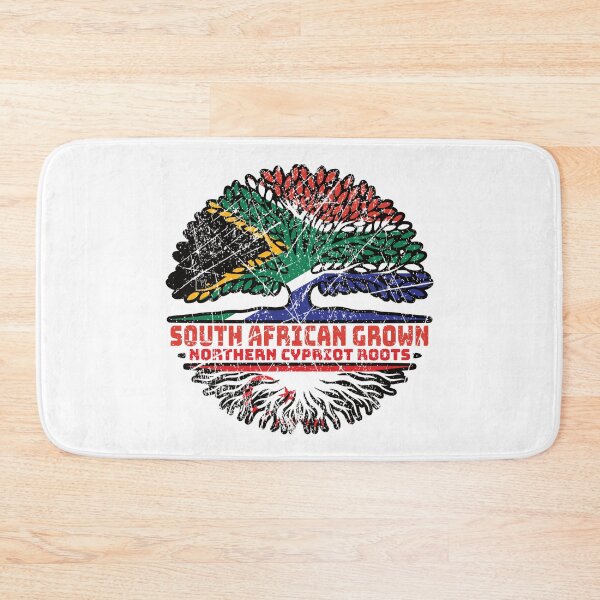 Item preview, Northern Cyprus Northern Cypriot South African South Africa Tree Roots Flag designed and sold by FlagX.