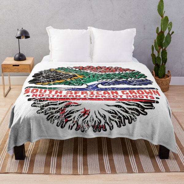 Item preview, Northern Cyprus Northern Cypriot South African South Africa Tree Roots Flag designed and sold by FlagX.