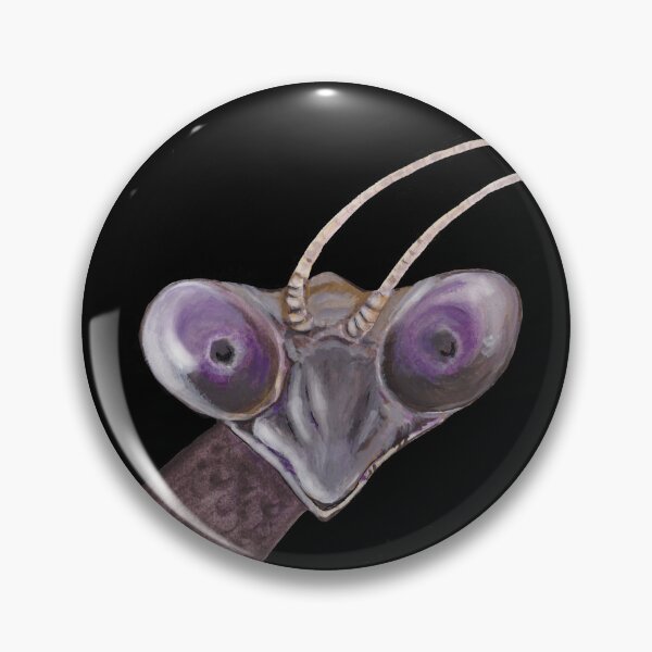 Item preview, Cute Bug Mantid (Mantis religiosa) With Big Eyes Illustration designed and sold by Julia Doria.