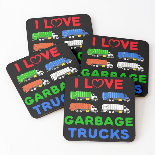 Item preview, Garbage Truck Shirt Toddler - I Love Garbage Trucks designed and sold by farhanhafeez.
