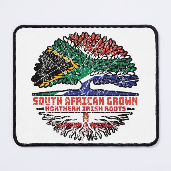 Item preview, Northern Ireland Northern Irish South African South Africa Tree Roots Flag designed and sold by FlagX.