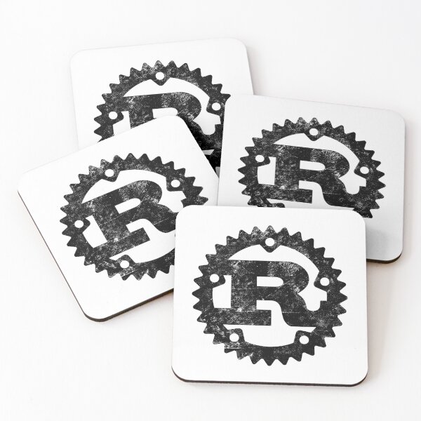 Item preview, Rust Programming Language design distressed designed and sold by farhanhafeez.