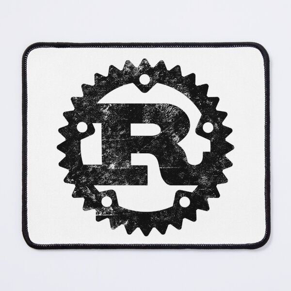Item preview, Rust Programming Language design distressed designed and sold by farhanhafeez.