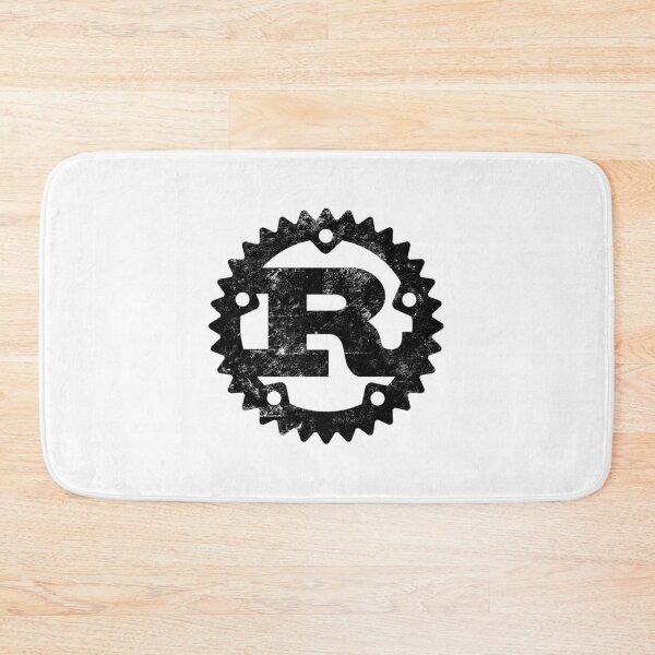 Item preview, Rust Programming Language design distressed designed and sold by farhanhafeez.