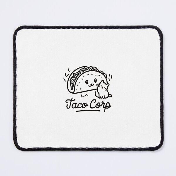 Item preview, Minimalist Taco Corp - Striking and Modern Design designed and sold by Colorful-Garden.