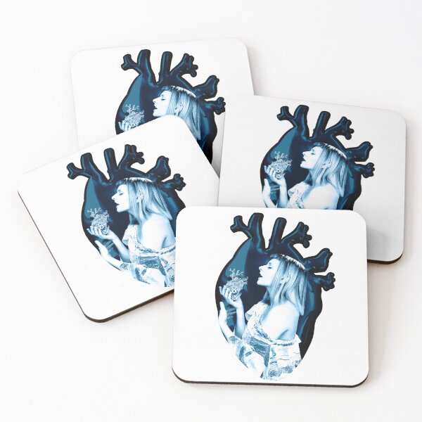 Item preview, AURORA Aksnes What Happened To The Heart ? Dark Blue designed and sold by incloudines.