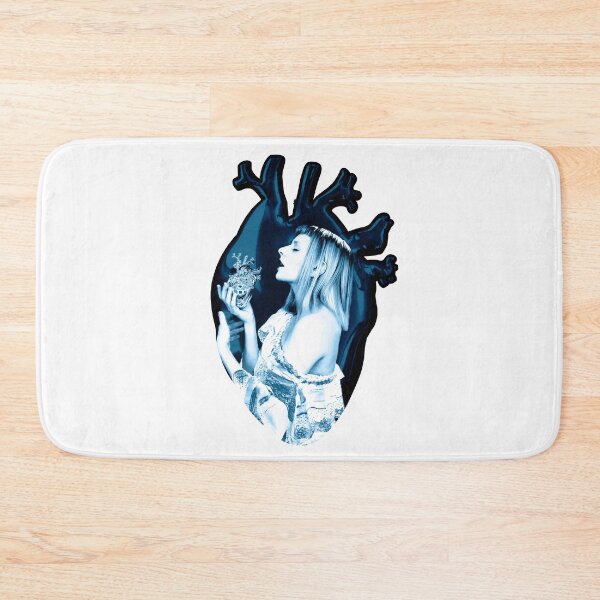Item preview, AURORA Aksnes What Happened To The Heart ? Dark Blue designed and sold by incloudines.