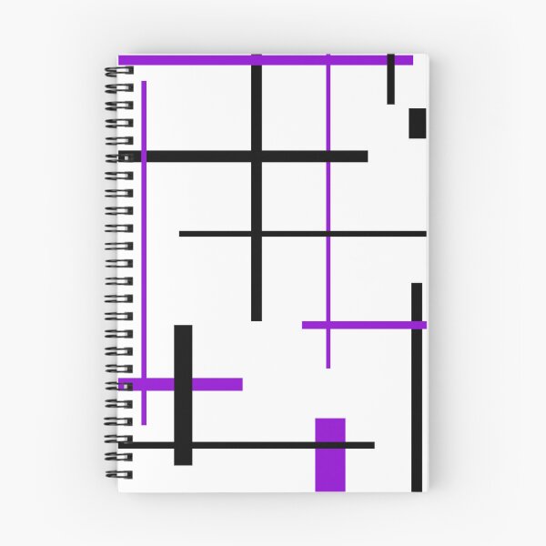 Item preview, Abstract geometric pattern - purple designed and sold by K.S ART.