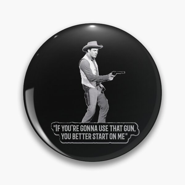 Item preview, Gunsmoke Quote designed and sold by ChristianCowgrl.