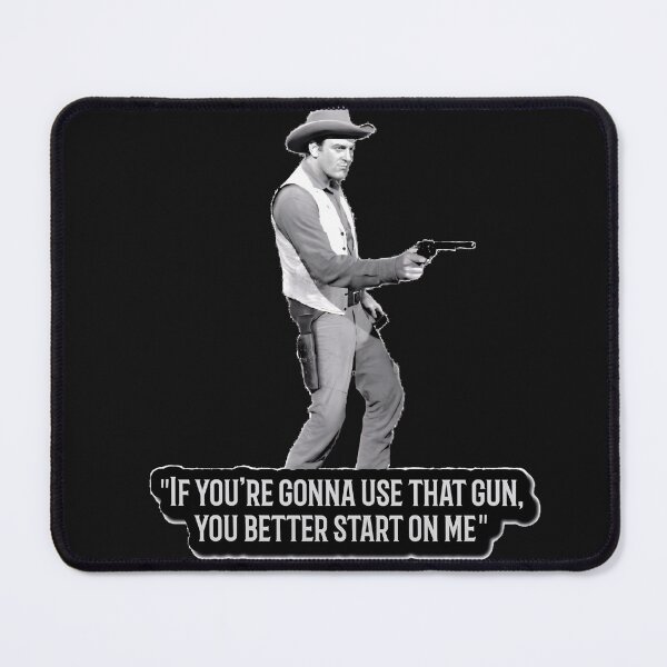 Item preview, Gunsmoke Quote designed and sold by ChristianCowgrl.
