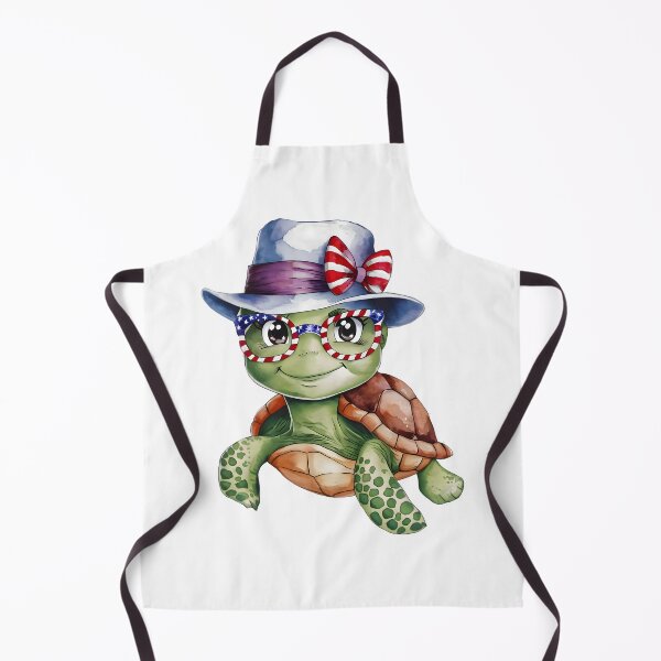 Item preview, Cute Turtle in Glasses and Hat, For Turtles Lovers designed and sold by ColorFlick.