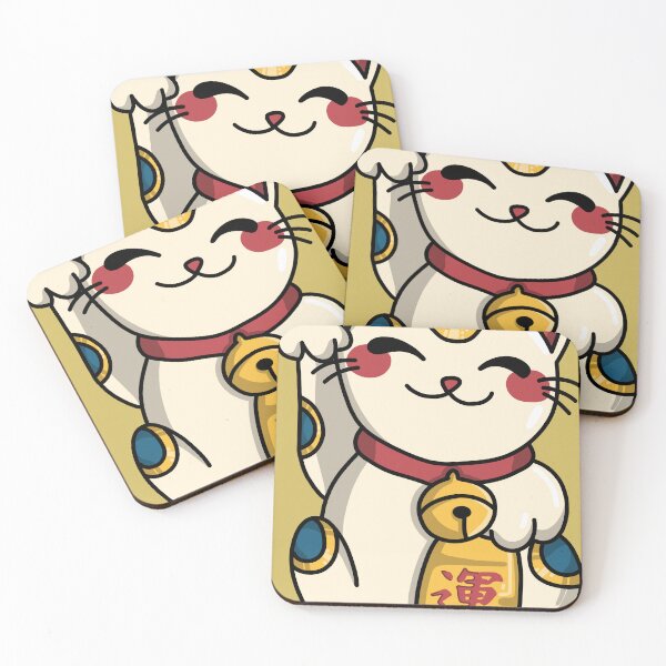 Item preview, Lucky cat designed and sold by TURISMO-INK.