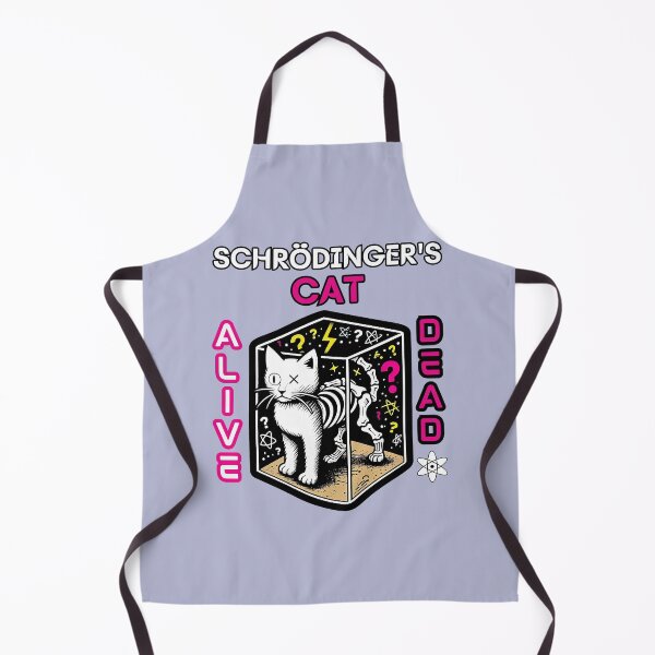 Item preview, Diseño de la paradoja de la superposición cuántica del gato de Schrödinger designed and sold by Nabucodonoshop.