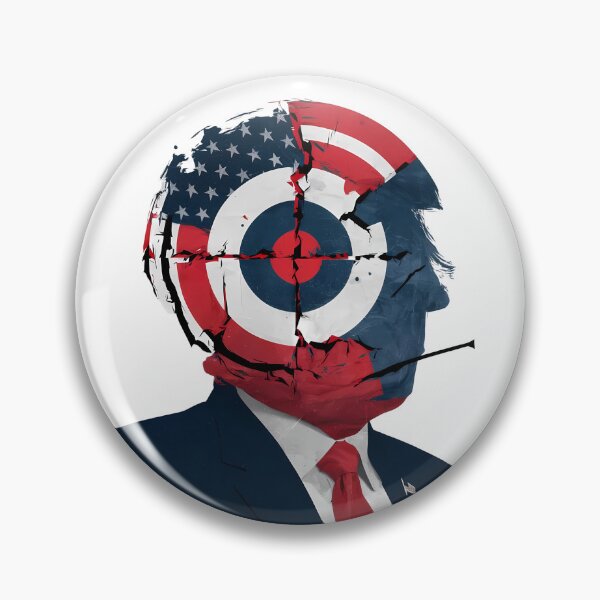 Item preview, Shattered Target: US 2024 designed and sold by Atsariya.