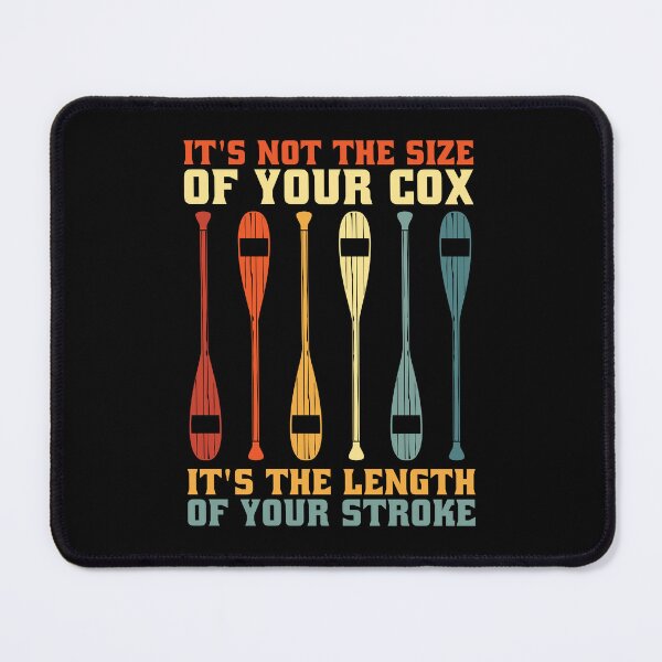 Item preview, Rowing It's Not the Size Of Retro Row Boat Rower designed and sold by tshirtconcepts.