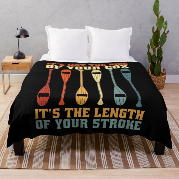 Item preview, Rowing It's Not the Size Of Retro Row Boat Rower designed and sold by tshirtconcepts.