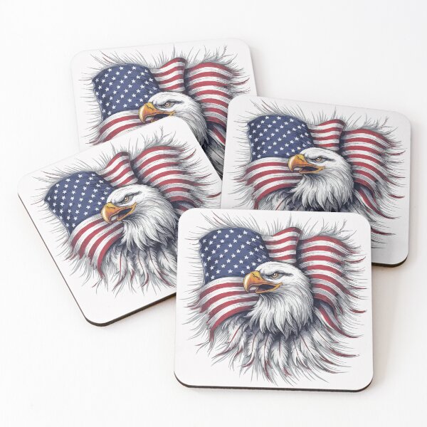 Item preview, American Eagle, Memorial Day, Proud Patriot american flag 4th july designed and sold by PhotoArtMC.