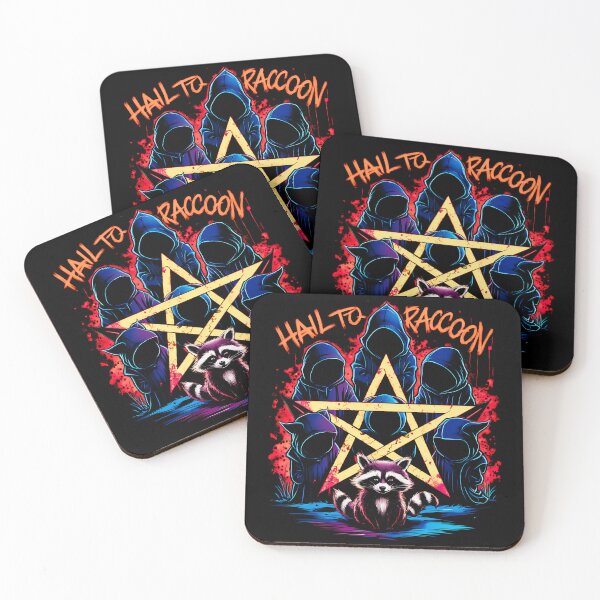 Item preview, Raccoon Cult Gathering designed and sold by SharpPenguin.