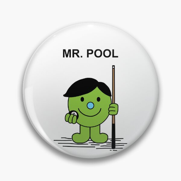 Item preview, Mr Men Pool Player designed and sold by Scat the cat.