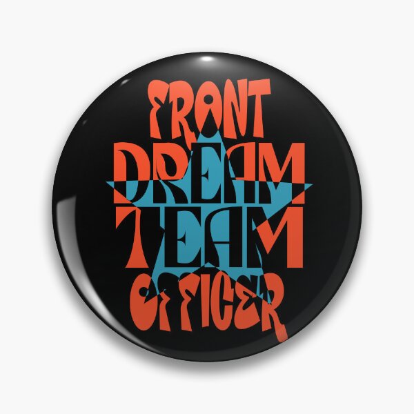 Item preview, Front dream team officer designed and sold by Colorfulman.